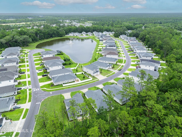 194 Napo Way, Saint Johns, FL 32259 - aerial perspective of suburban area with a nearby body of water and a heavily wooded area