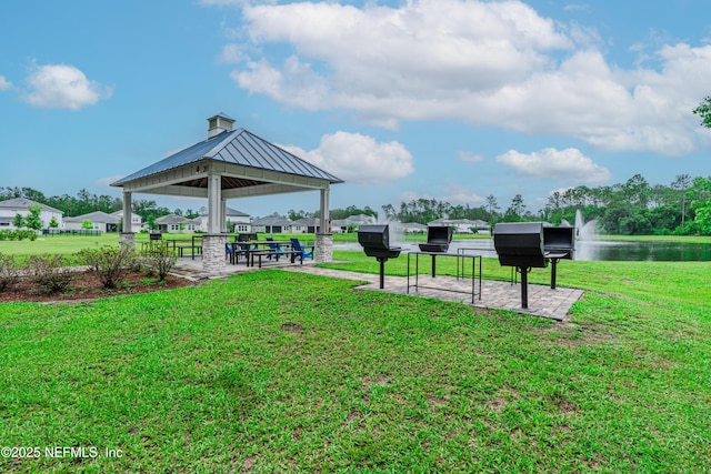 194 Napo Way, Saint Johns, FL 32259 - view of community featuring a gazebo, a yard, and a water view