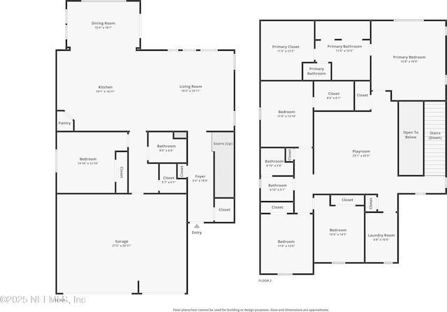 194 Napo Way, Saint Johns, FL 32259 - view of floor plan / room layout