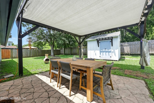 2734 Colonies Dr, Jacksonville Beach, FL 32250 - view of patio with outdoor dining space