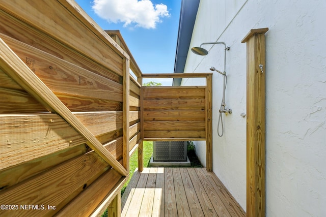 2734 Colonies Dr, Jacksonville Beach, FL 32250 - view of wooden deck