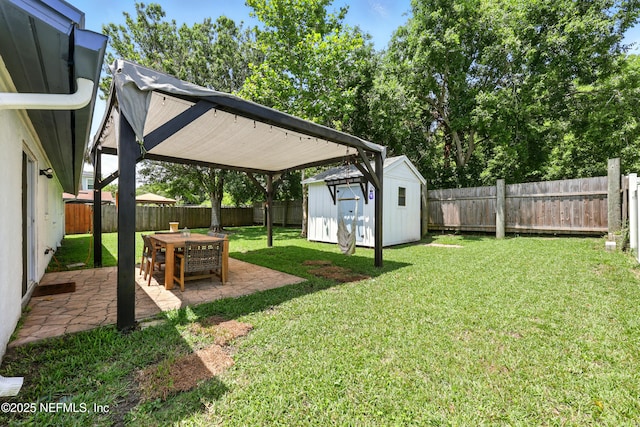 2734 Colonies Dr, Jacksonville Beach, FL 32250 - view of yard with a patio area