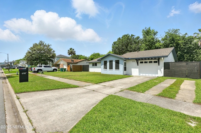 2734 Colonies Dr, Jacksonville Beach, FL 32250 - ranch-style home featuring driveway, a garage, and stucco siding