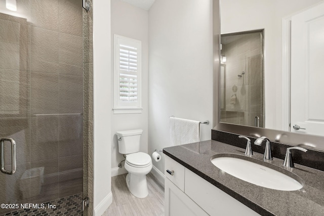1332 N Loop Pkwy, Saint Augustine, FL 32095 - bathroom with a stall shower and vanity