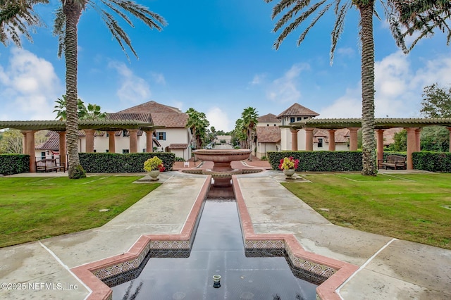 1332 N Loop Pkwy, Saint Augustine, FL 32095 - view of property's community with a lawn
