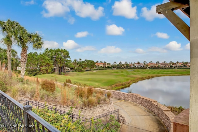 1332 N Loop Pkwy, Saint Augustine, FL 32095 - view of home's community with a water view and golf course view