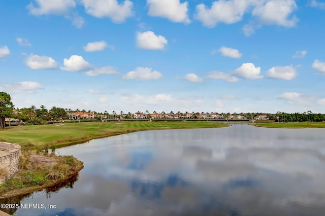 1332 N Loop Pkwy, Saint Augustine, FL 32095 - water view featuring a local golf course