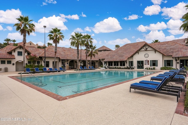 1332 N Loop Pkwy, Saint Augustine, FL 32095 - community pool with a patio