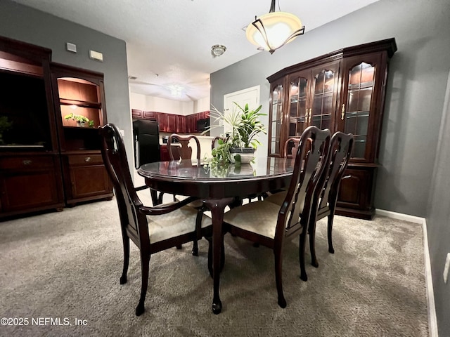 3610 Kirkpatrick Cir Unit 8, Jacksonville, FL 32210 - dining area with light carpet