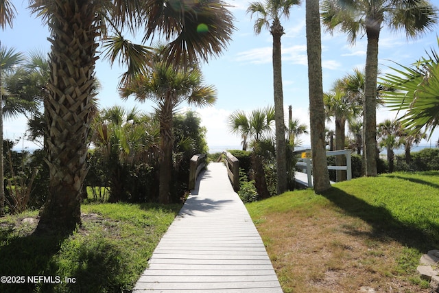 2227 Barefoot Trce, Atlantic Beach, FL 32233 - view of property's community with a yard