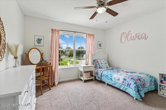 800 Marjories Way, Saint Augustine, FL 32092 - bedroom featuring light colored carpet and ceiling fan