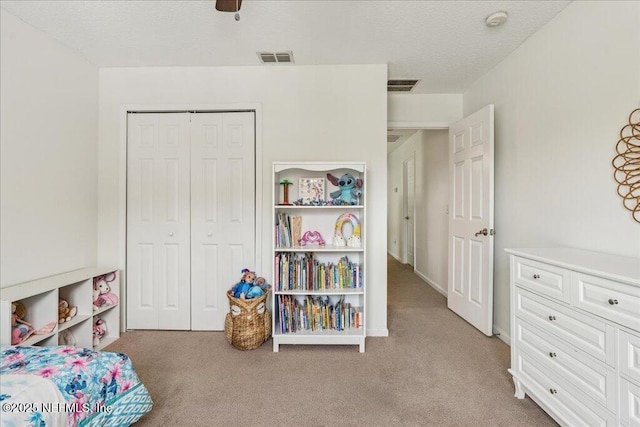 800 Marjories Way, Saint Augustine, FL 32092 - carpeted bedroom featuring a closet and ceiling fan
