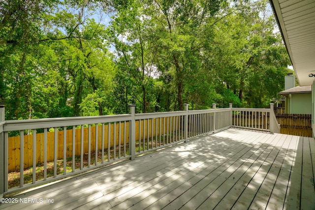 3064 Hickory Glen Dr, Jacksonville, FL 32065 - view of wooden deck
