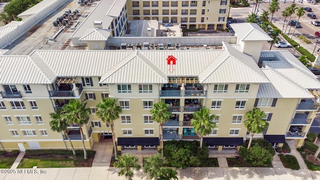 525 3rd St S Unit 513, Jacksonville Beach, FL 32250 - bird's eye view of apartment complex / building