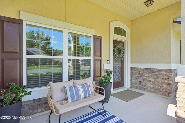 1804 Eagle Crest Dr, Fleming Island, FL 32003 - doorway to property with a porch