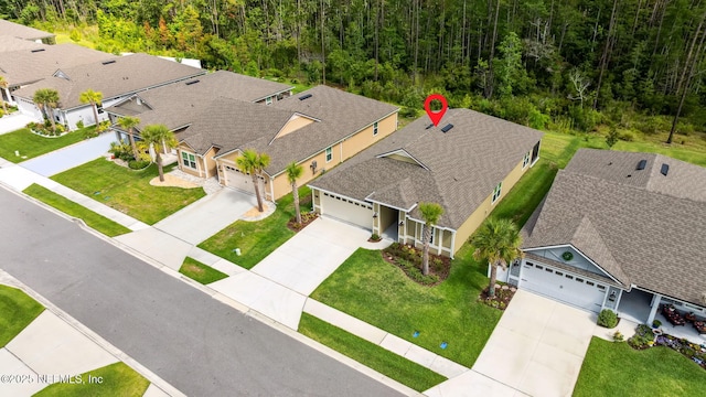 1382 Parkland Trl, Saint Augustine, FL 32095 - aerial view of residential area with a forest