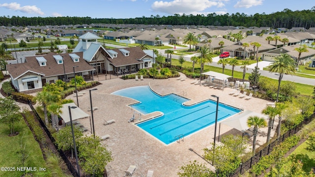 1382 Parkland Trl, Saint Augustine, FL 32095 - community pool with a residential view