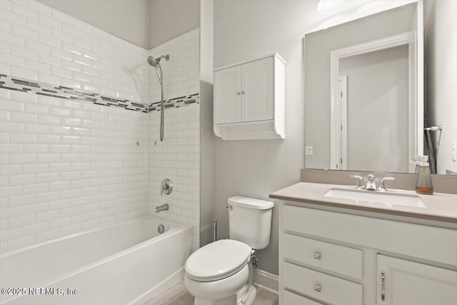 87 Tradesman Ln, Saint Johns, FL 32259 - bathroom featuring vanity and shower / tub combination