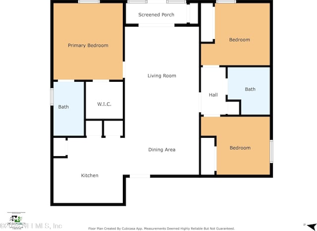 3641 Kirkpatrick Cir Unit 14-2, Jacksonville, FL 32210 - floor plan / room layout