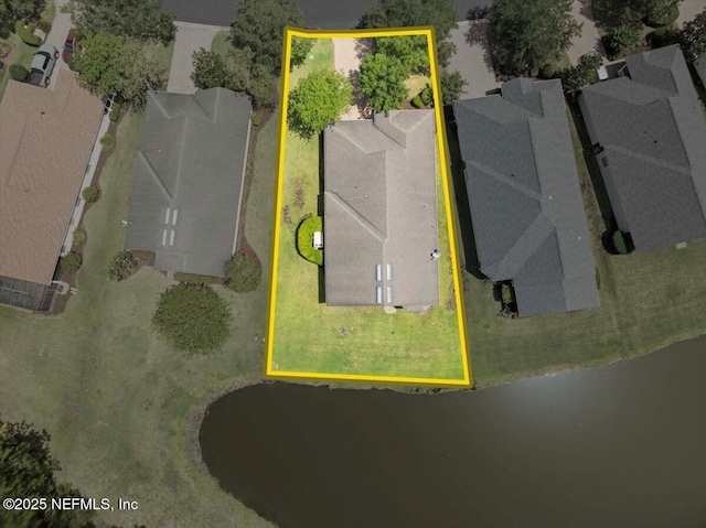 1327 Castle Pines Cir, Saint Augustine, FL 32092 - aerial view of residential area featuring property boundaries highlighted