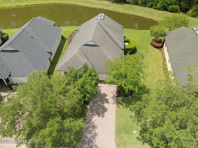 1327 Castle Pines Cir, Saint Augustine, FL 32092 - view from above of property with a nearby body of water