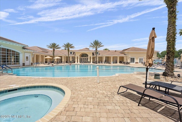 1327 Castle Pines Cir, Saint Augustine, FL 32092 - community pool featuring a patio
