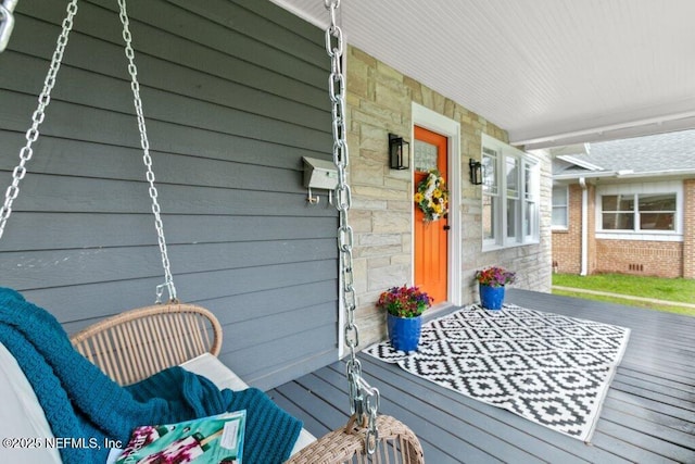 1032 Ingleside Ave, Jacksonville, FL 32205 - view of porch