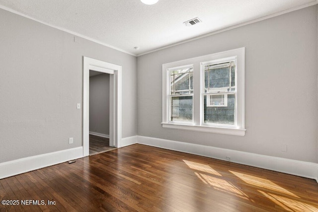 1032 Ingleside Ave, Jacksonville, FL 32205 - spare room with wood finished floors and ornamental molding