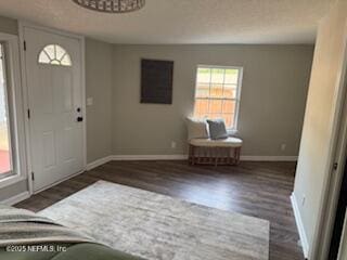 1032 Ingleside Ave, Jacksonville, FL 32205 - entrance foyer with baseboards and wood finished floors