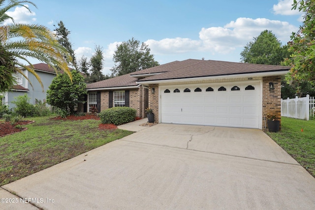 2002 Knottingham Trace Ln, Jacksonville, FL 32246 - single story home featuring brick siding, concrete driveway, and a garage