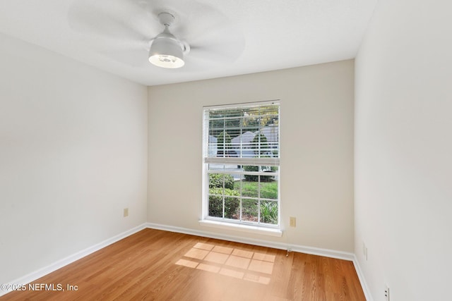 2002 Knottingham Trace Ln, Jacksonville, FL 32246 - spare room with plenty of natural light, wood finished floors, and ceiling fan