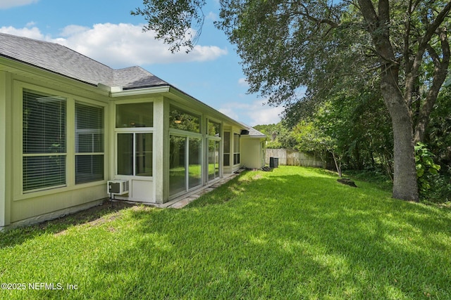 1867 Willesdon Dr E, Jacksonville, FL 32246 - view of yard with a sunroom