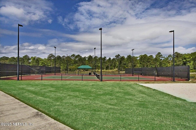 2144 S Sorrento Hills Rd, Saint Augustine, FL 32092 - view of tennis court
