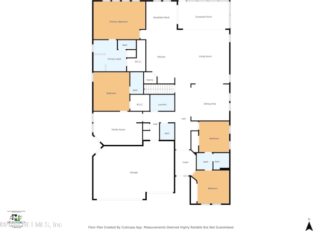 2144 S Sorrento Hills Rd, Saint Augustine, FL 32092 - view of floor plan / room layout