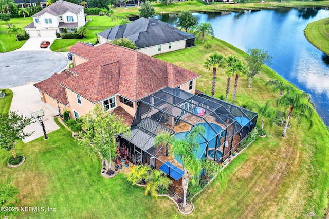 2148 S Sorrento Hills Rd, Saint Augustine, FL 32092 - view from above of property with a nearby body of water