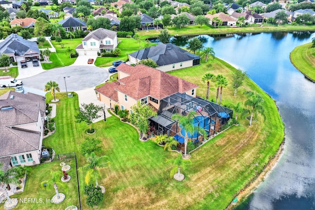 2148 S Sorrento Hills Rd, Saint Augustine, FL 32092 - aerial view of residential area with a large body of water