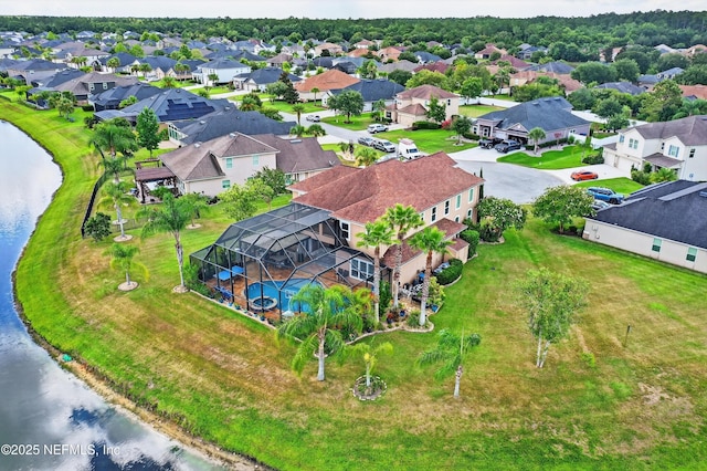 2148 S Sorrento Hills Rd, Saint Augustine, FL 32092 - aerial perspective of suburban area featuring a nearby body of water