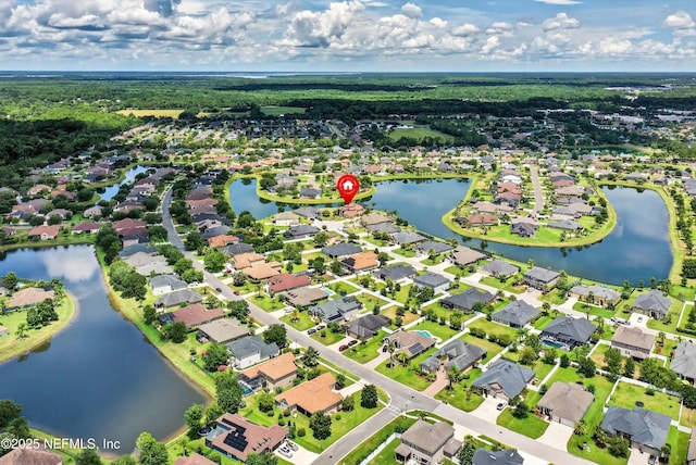 2148 S Sorrento Hills Rd, Saint Augustine, FL 32092 - aerial view of residential area featuring a nearby body of water