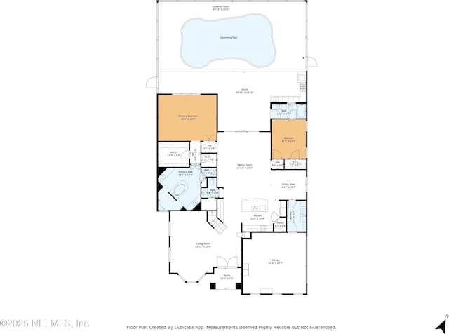 2148 S Sorrento Hills Rd, Saint Augustine, FL 32092 - view of floor plan / room layout