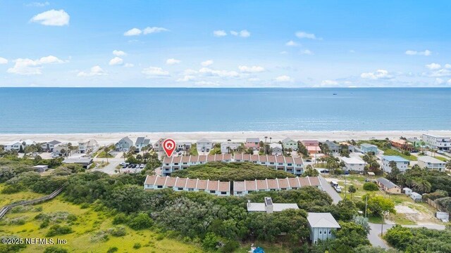 3145 Coastal Hwy Unit 1162, Saint Augustine, FL 32084 - aerial overview of property's location with expansive beach