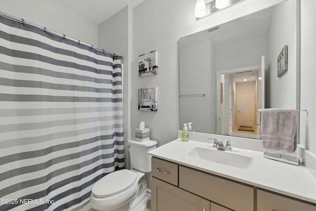 95362 Cornflower Dr, Fernandina Beach, FL 32034 - bathroom with vanity and curtained shower