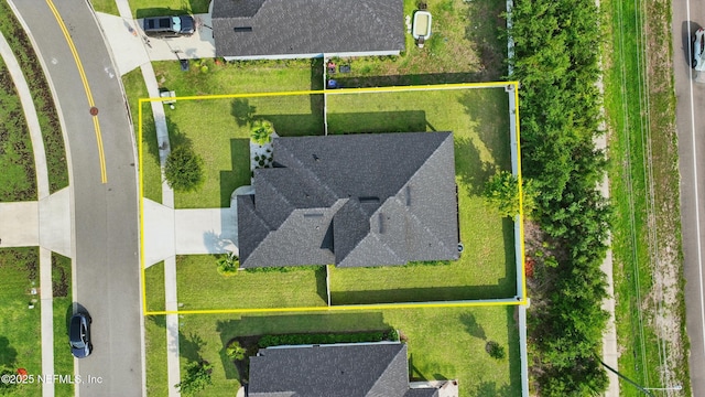 95362 Cornflower Dr, Fernandina Beach, FL 32034 - aerial view of property's location featuring property boundaries highlighted