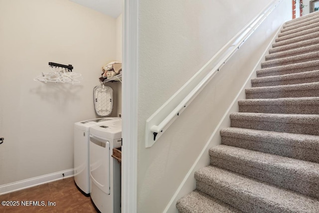 46 Gabacho Ct, Saint Augustine, FL 32095 - washroom with washer and dryer and tile patterned floors