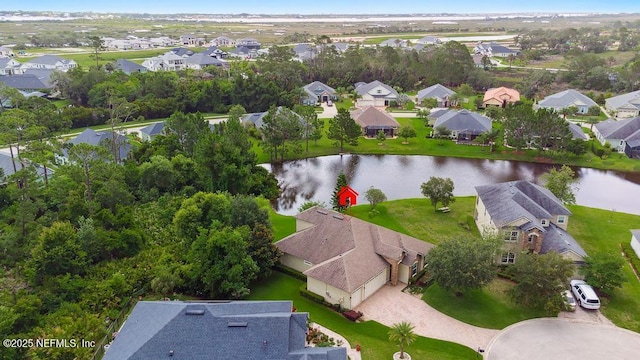 46 Gabacho Ct, Saint Augustine, FL 32095 - aerial perspective of suburban area featuring a nearby body of water