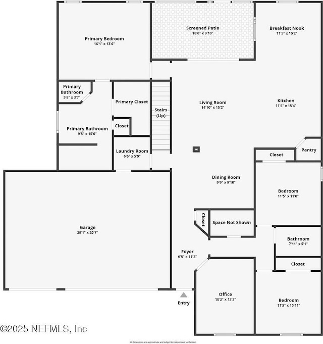 46 Gabacho Ct, Saint Augustine, FL 32095 - view of home floor plan
