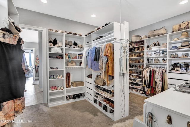 532 Atlantic Beach Ct, Atlantic Beach, FL 32233 - spacious closet with carpet flooring