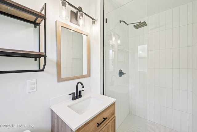 2619 Montreal St, Jacksonville, FL 32233 - full bath with vanity and a tile shower