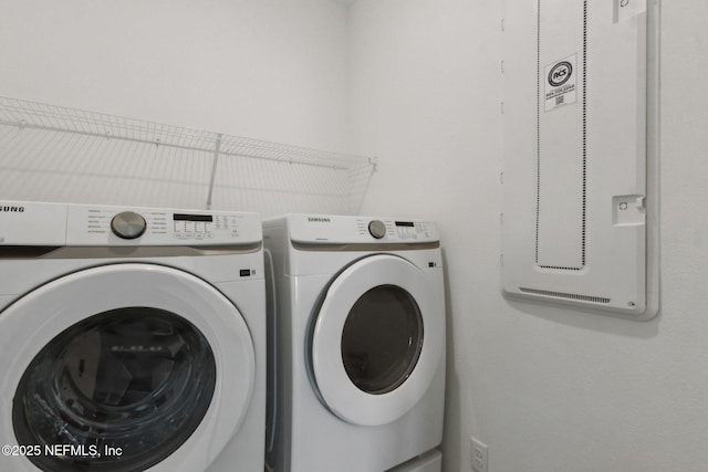 350 Tranquil Trail Cir, Yulee, FL 32097 - laundry room with washer and clothes dryer