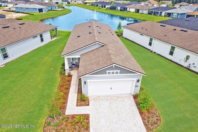 350 Tranquil Trail Cir, Yulee, FL 32097 - aerial perspective of suburban area with a large body of water