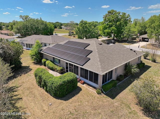 10121 SW 61st Terrace Rd, Ocala, FL 34476 - view of subject property with a tree filled landscape